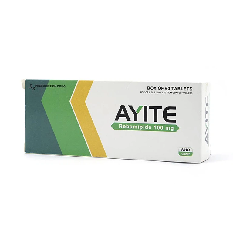 Thuốc Ayite 100mg Davipharm điều trị loét dạ dày (6 vỉ x 10 viên)