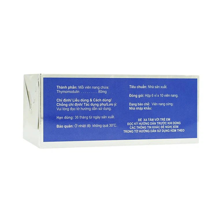 Thuốc Bentarcin 80mg Kolmar chống ung thư, hỗ trợ điều trị tác động vào hệ miễn dịch (6 vỉ x 10 viên)