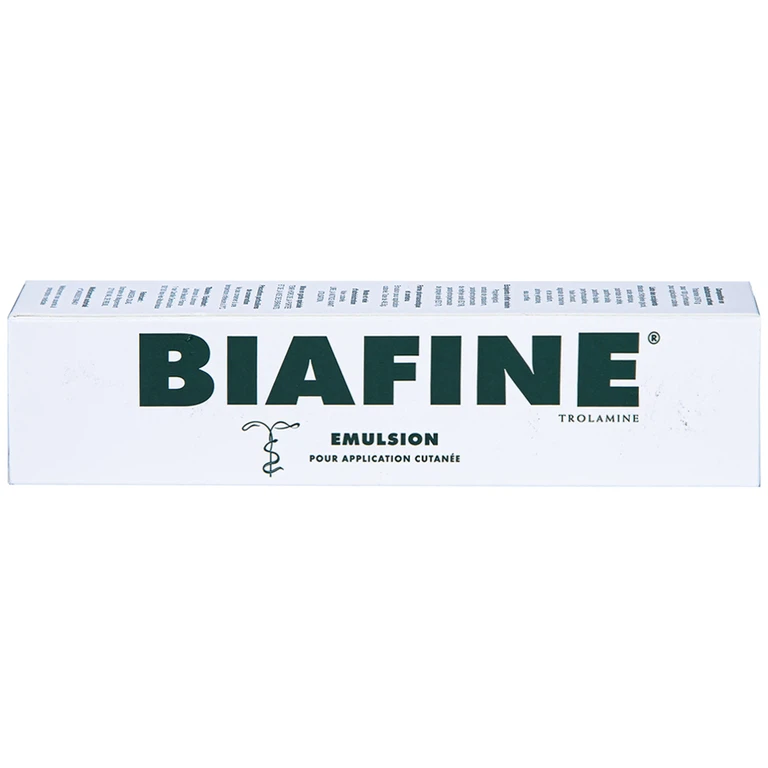 Nhũ tương Biafine Janssen điều trị bỏng độ 1, độ 2, các vết thương ngoài da không nhiễm trùng (46.5g)