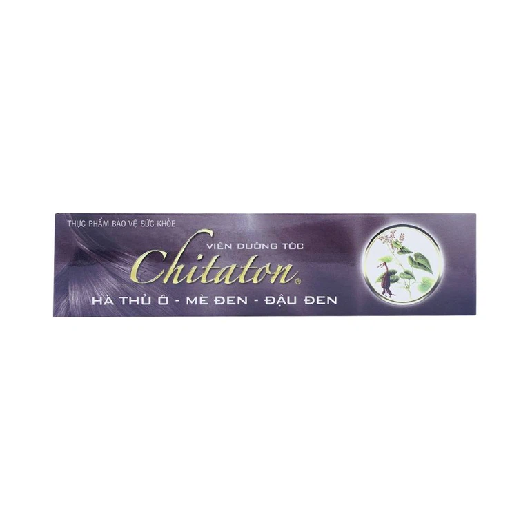 Viên uống Chitaton Gpharm giúp tóc chắc khỏe, giảm rụng tóc (60 viên)