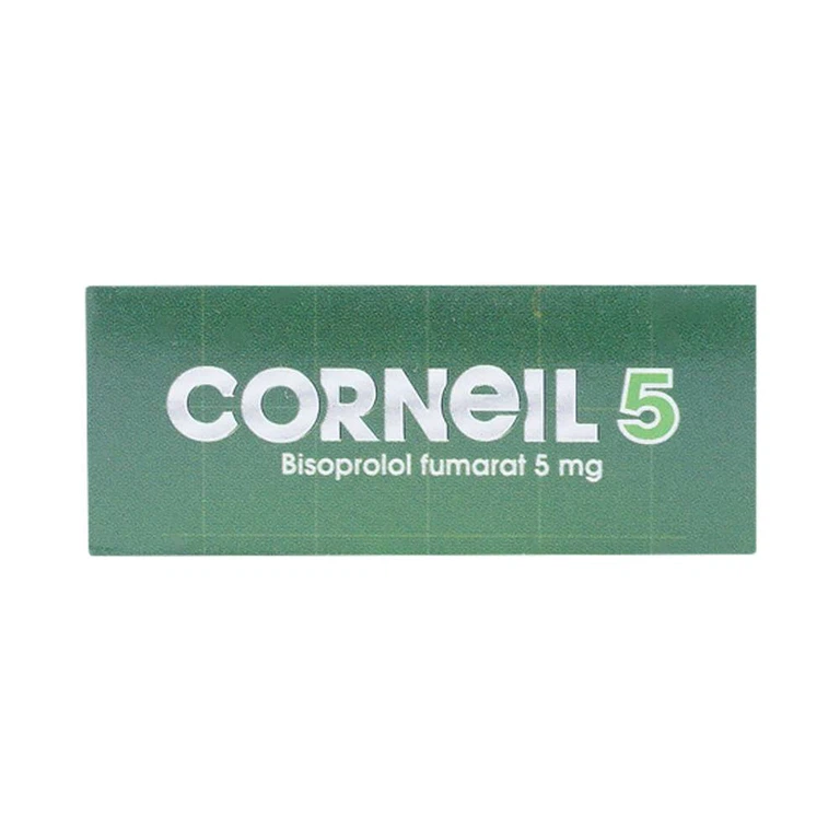 Thuốc Corneil 5 Đạt Vi Phú điều trị tăng huyết áp, đau thắc ngực (3 vỉ x 10 viên)