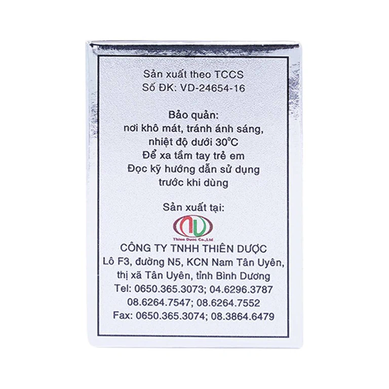 Thuốc Crila Forte Thiên Dược điều trị phì đại lành tính tuyến tiền liệt, u xơ tử cung (20 viên)