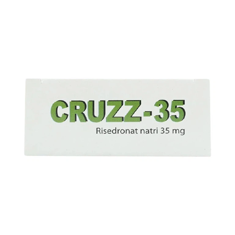 Thuốc Cruzz-35 Davi Pharm phòng ngừa và điều trị loãng xương (1 vỉ x 4 viên)