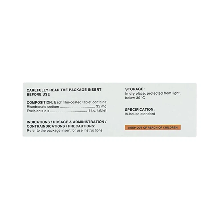 Thuốc Cruzz-35 Davi Pharm phòng ngừa và điều trị loãng xương (1 vỉ x 4 viên)