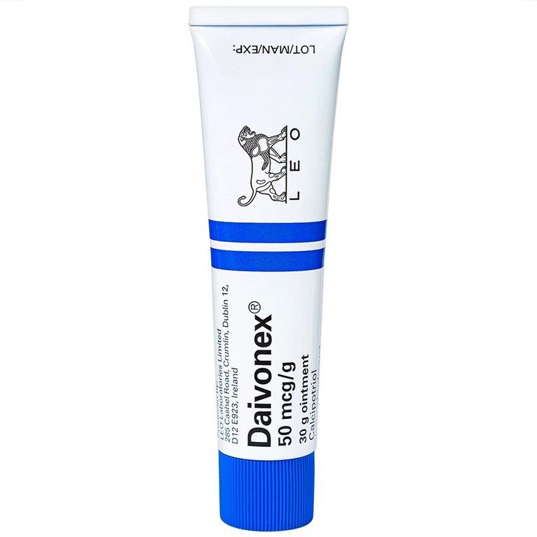 Thuốc mỡ Daivonex 30g LEO điều trị bệnh vẩy nến mảng