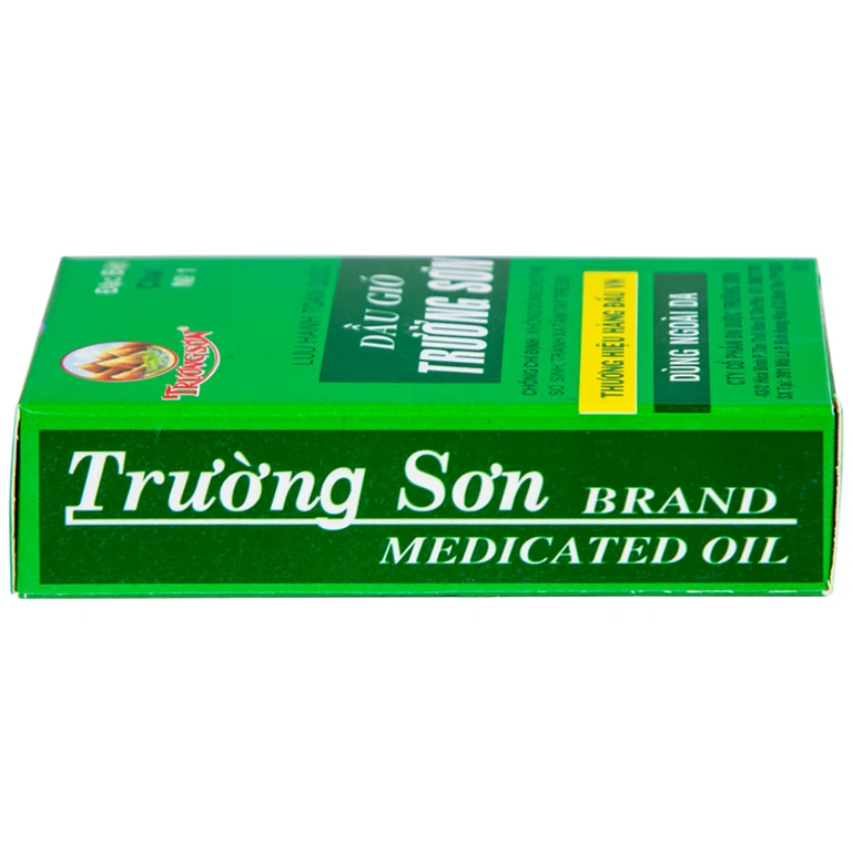 Dầu gió Trường Sơn điều trị cảm, ho, sổ mũi, nhứt đầu, say nắng (6ml)