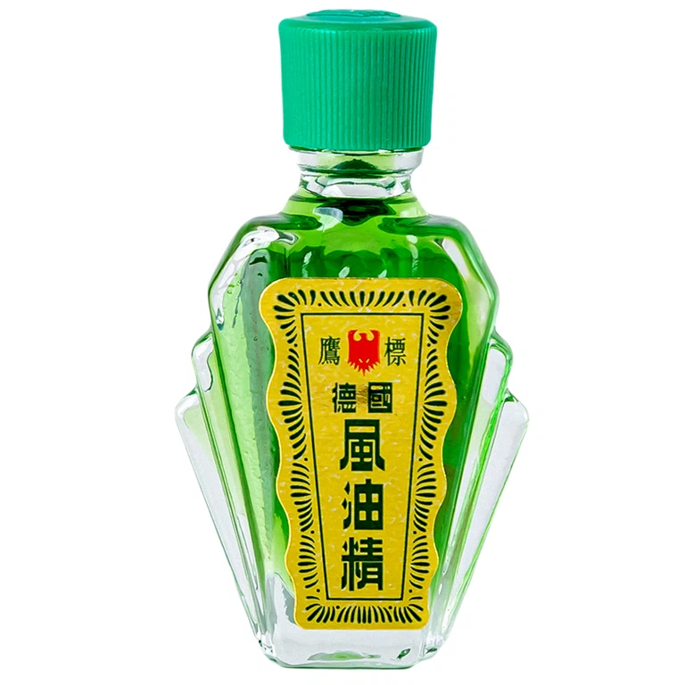 Dầu gió xanh Con Ó Eagle Brand Medicated Oil giảm nhức đầu, cảm cúm, đau lưng, viêm khớp (12 chai x 3ml)