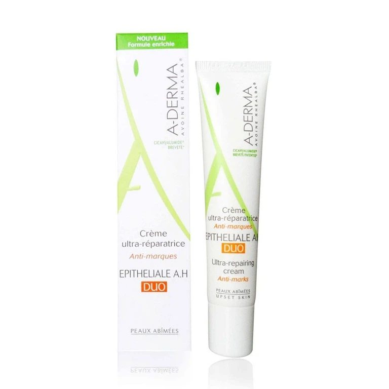 Kem A-Derma Epitheliale A.H Duo Ultra-Repairing Cream phục hồi da tổn thương, liền sẹo (40ml)