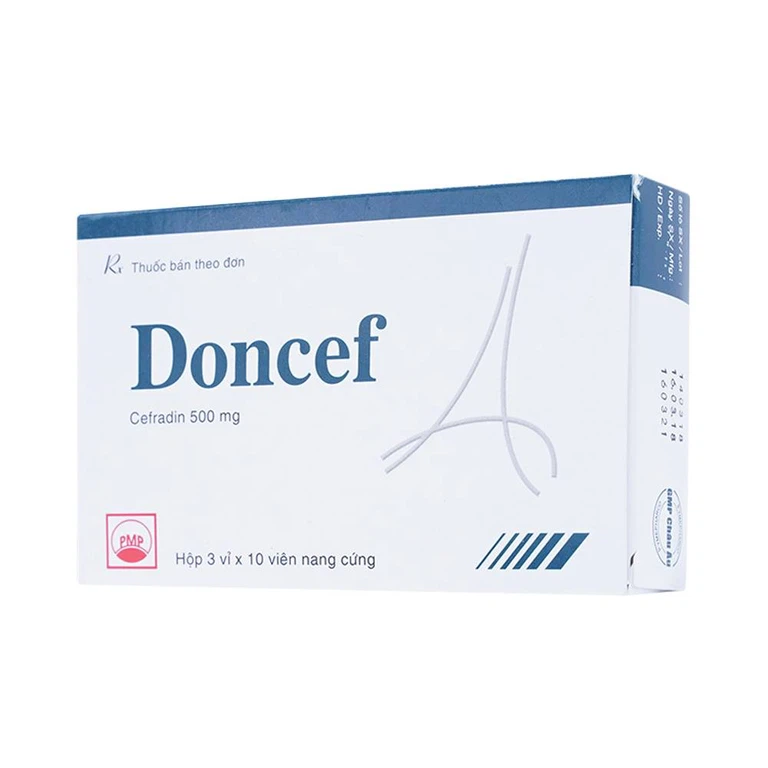 Thuốc Doncef Pymepharco điều trị nhiễm khuẩn (3 vỉ x 10 viên)