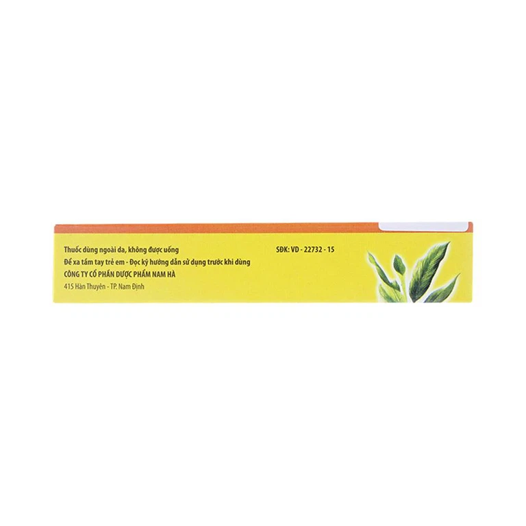 Kem bôi da Erythromycin & Nghệ Nam Hà điều trị mụn nhọt, trứng cá (10g)