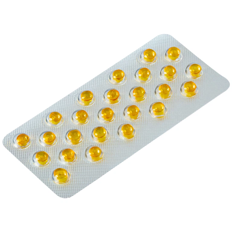 Thuốc Espumisan điều trị các triệu chứng đầy hơi, chướng bụng (2 vỉ x 25 viên)