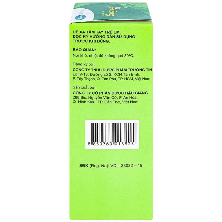 Siro Eugica DHG hỗ trợ điều trị ho, long đờm (100ml)