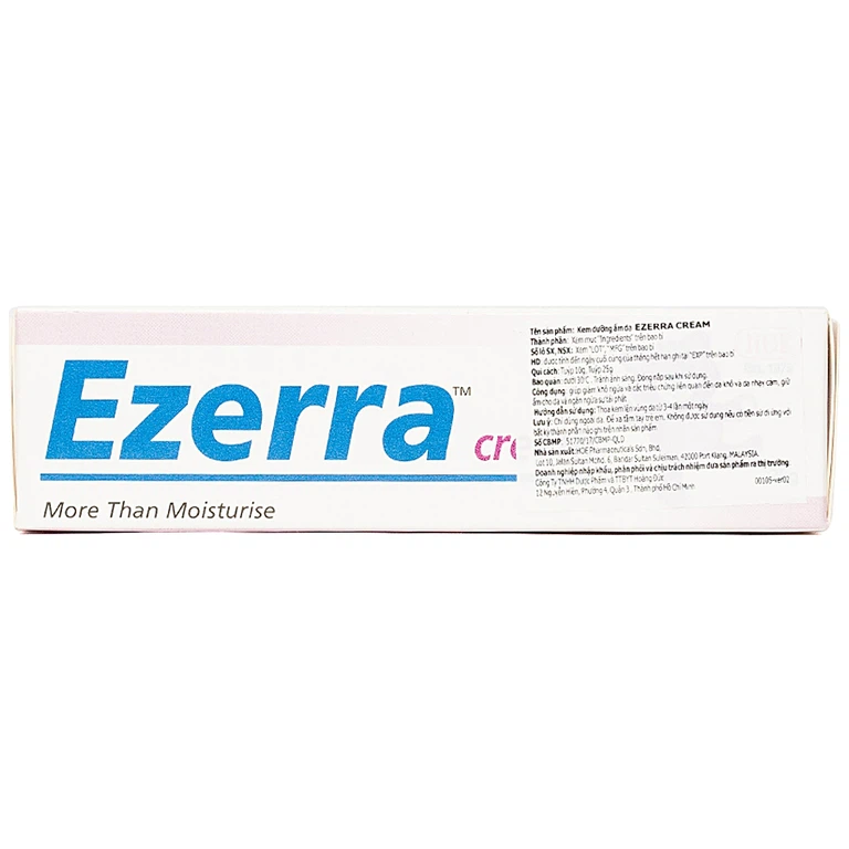 Kem dưỡng ẩm Ezerra Cream More Than Moisturise giảm khô ngứa da (25g)