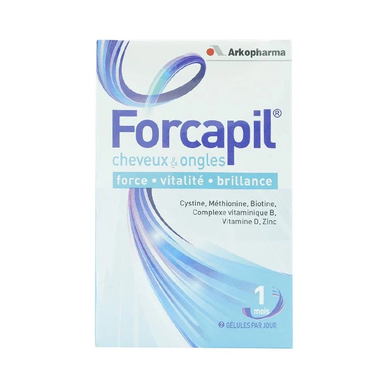 Viên uống Forcapil Arkopharma chống rụng tóc, xơ tóc (60 viên)