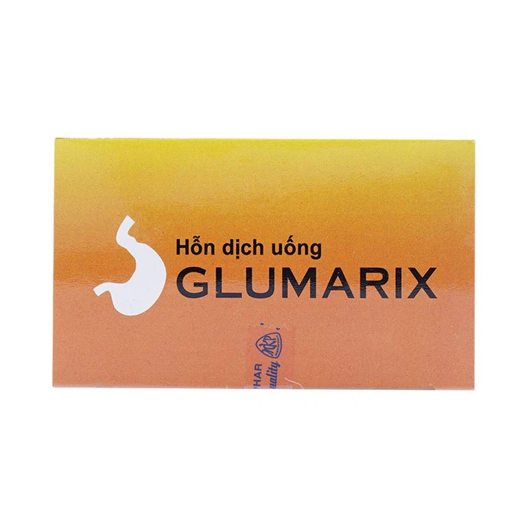 Hỗn dịch uống Glumarix 10g Mekophar điều trị triệu chứng tăng tiết acid dịch vị, khó chịu dạ dày (20 gói)