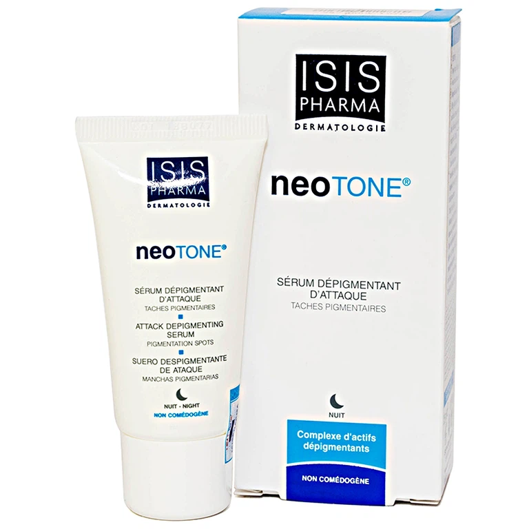 Kem IsisPharma Neotone dưỡng trắng da, giảm sạm da, tàn nhang, tăng sắc tố sau viêm (25ml)