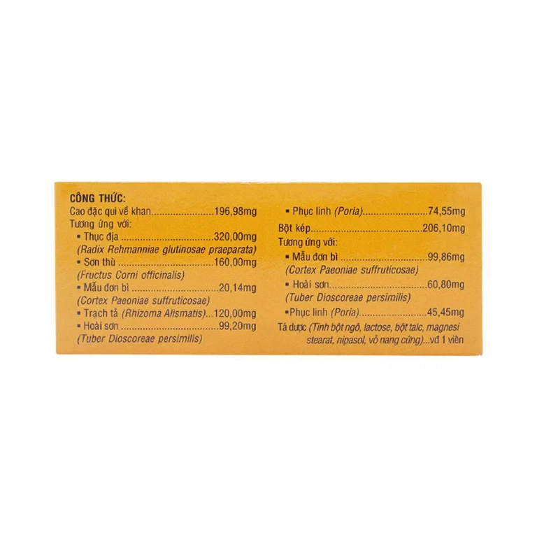 Thuốc Kidneyton OPC dùng cho người tinh huyết suy kém, thắt lưng đầu gối mỏi yếu (5 vỉ x 10 viên)