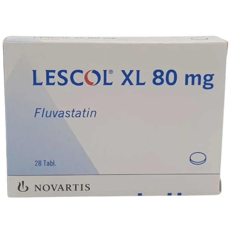 Thuốc Lescol XL 80mg Novartis điều trị rối loạn lipid huyết (2 vỉ x 14 viên)