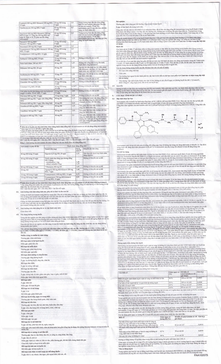 Thuốc Lipitor 10mg Pfizer điều trị tăng cholesterol toàn phần (3 vỉ x 10 viên) 