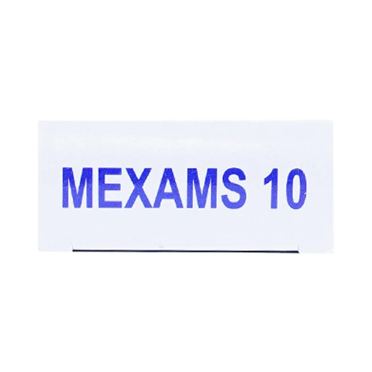 Viên nén Mexams 10 Celogen Pharma điều trị hen, viêm mũi dị ứng theo mùa (3 vỉ x 10 viên)