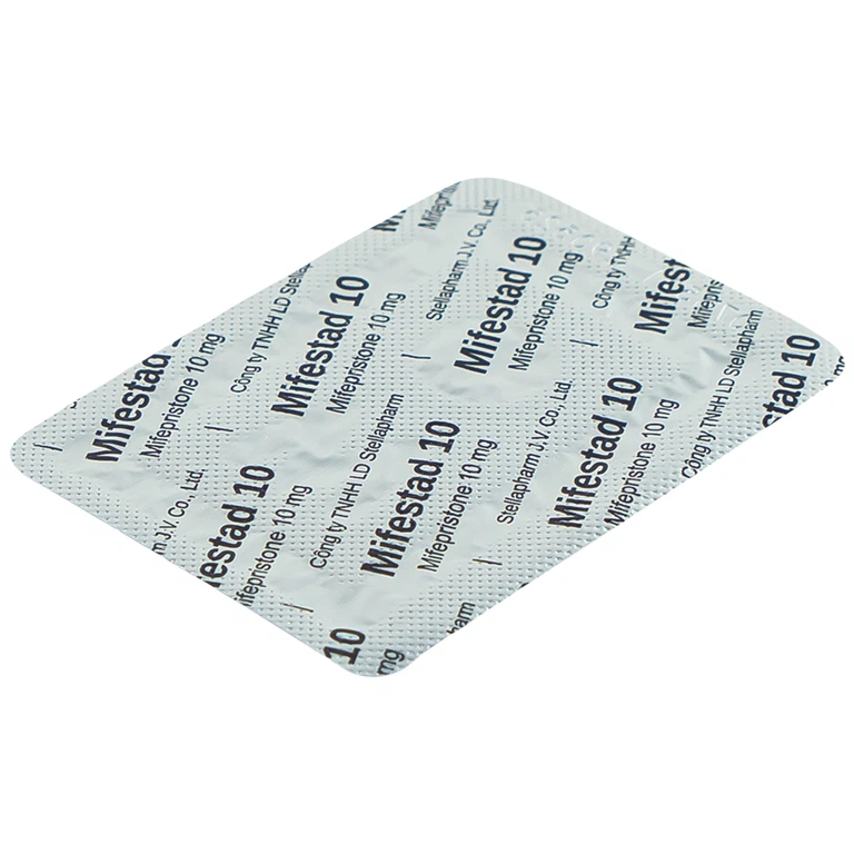 Thuốc Mifestad 10 Stella điều trị tránh thai khẩn cấp trong 120 giờ sau khi giao hợp (1 viên)