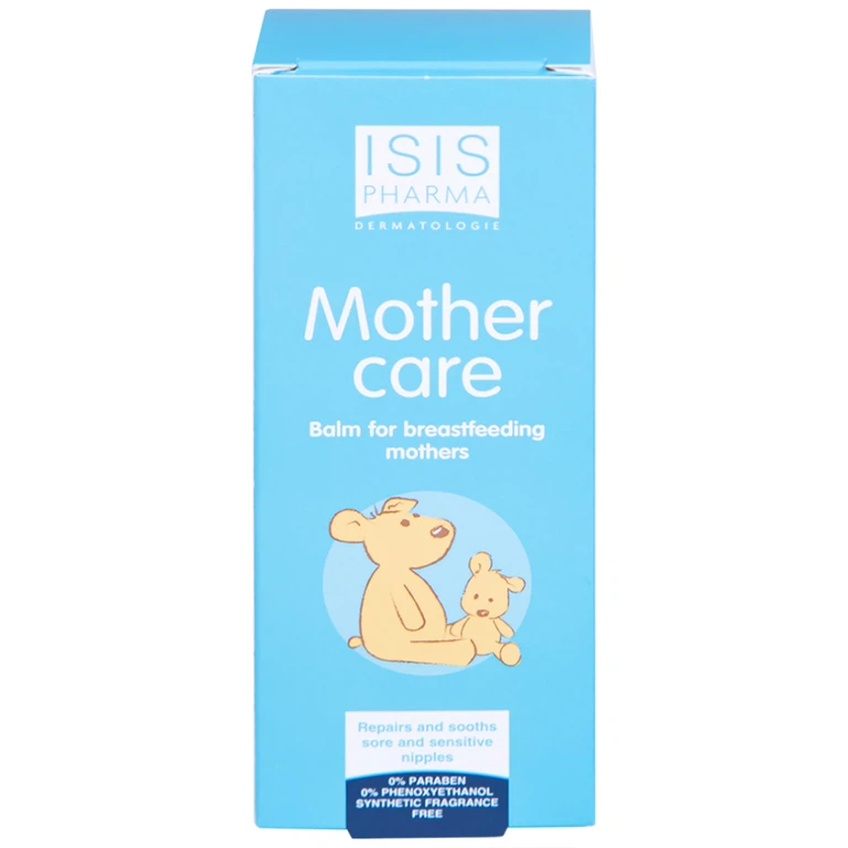 Kem Isis Pharma Mothercare dưỡng ẩm, giảm khô môi, chàm môi, nứt núm vú (15ml)