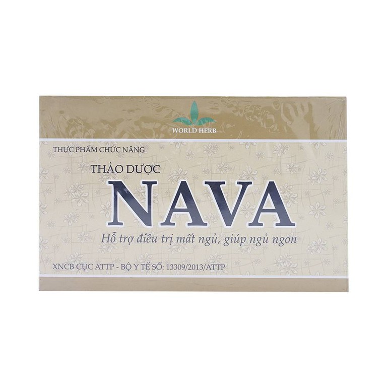 Túi lọc Thảo Dược Nava World Herb hỗ trợ điều trị mất ngủ (30 gói x 1.5g)
