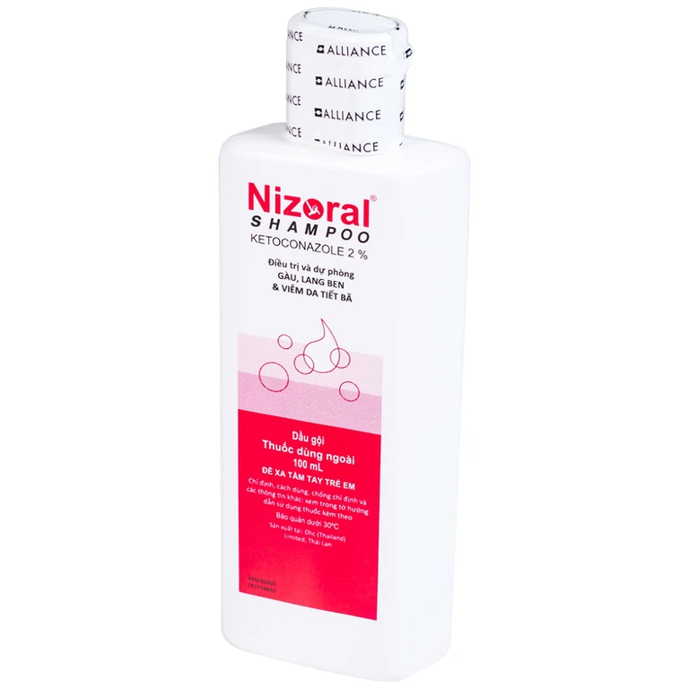 Dầu gội đầu Nizoral Shampoo Janssen điều trị và dự phòng gàu, lang ben và viêm da tiết bã (100ml)