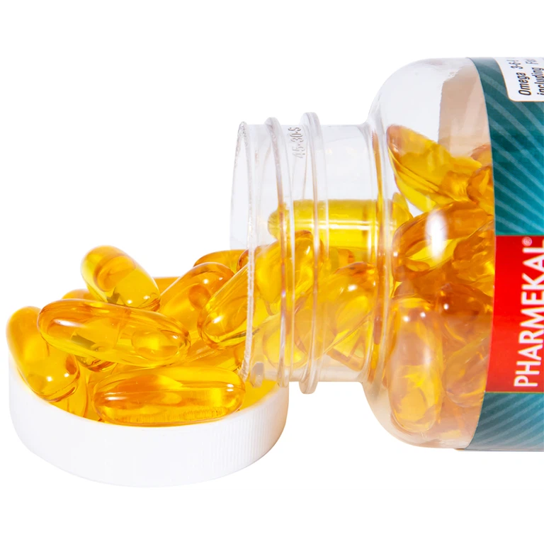 Viên uống Omega 3-6-9 Pharmekal hỗ trợ giảm nguy cơ xơ vữa động mạch (100 viên)