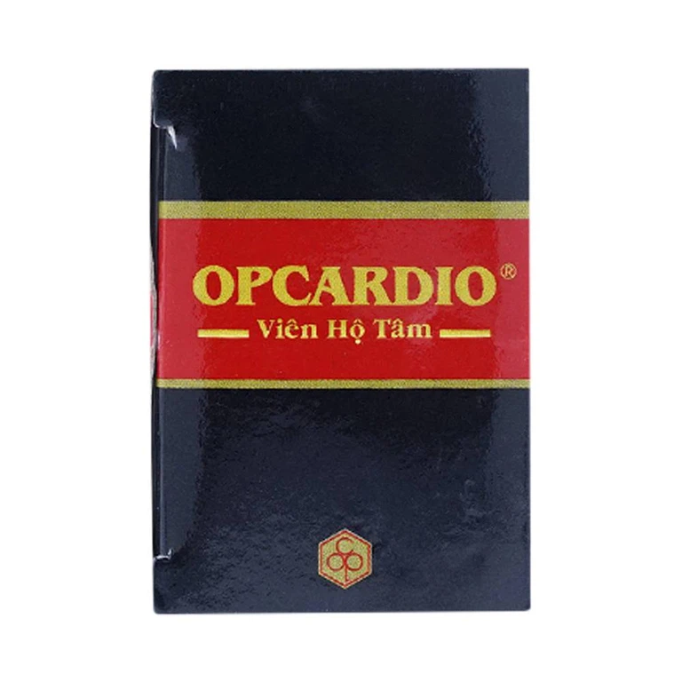 Viên Hộ Tâm Opcardio OPC phòng ngừa và điều trị các chứng đau thắt ngực (5 vỉ x 10 viên)