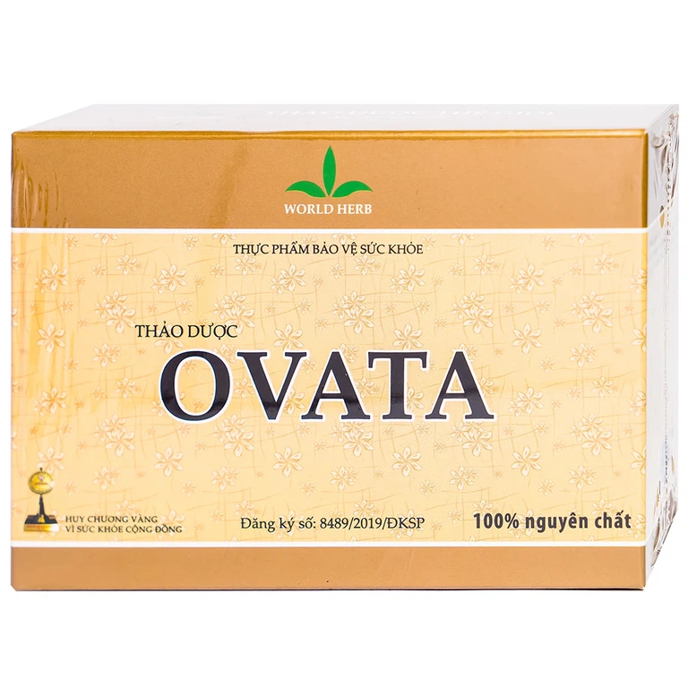 Thảo dược Ovata giúp nhuận tràng, giảm táo bón (14 gói x 7g)