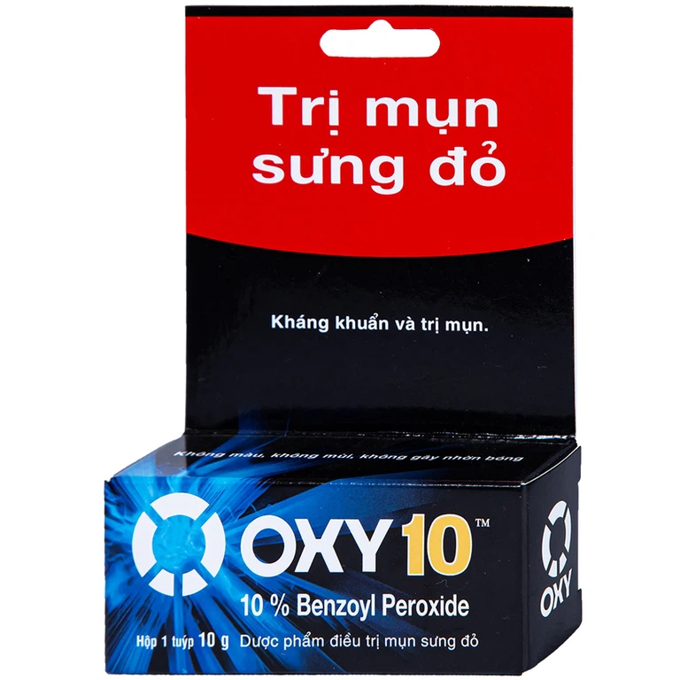 Lotion bôi da Oxy10 Rohto điều trị mụn bọc và mụn sưng đỏ (10g)