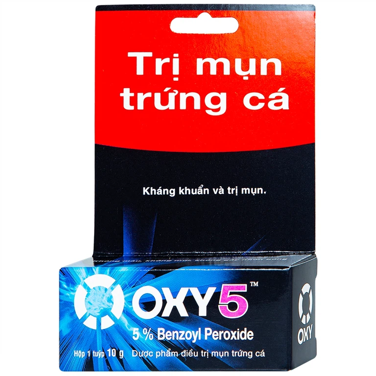 Lotion bôi da Oxy5 Rohto điều trị mụn bọc và mụn trứng cá (10g)