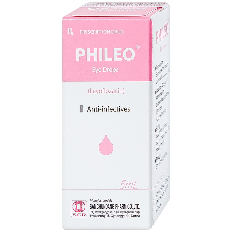 Thuốc nhỏ mắt Phileo SamChunDang điều trị viêm mí mắt, viêm bờ mi (5ml)
