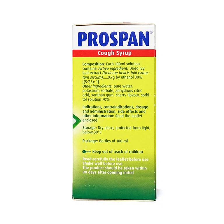 Siro ho Prospan Engelhard điều trị viêm phế quản mạn tính (100ml)