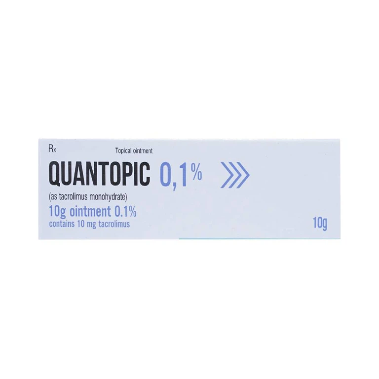 Thuốc mỡ Quantopic 0.1% điều trị viêm da dị ứng (10g)