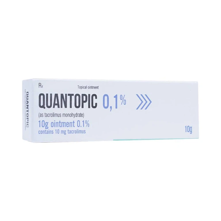 Thuốc mỡ Quantopic 0.1% điều trị viêm da dị ứng (10g)