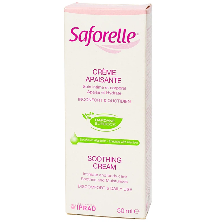Kem Saforelle Crème Apaisante Soothing Cream hỗ trợ làm mềm và dịu da (50ml)