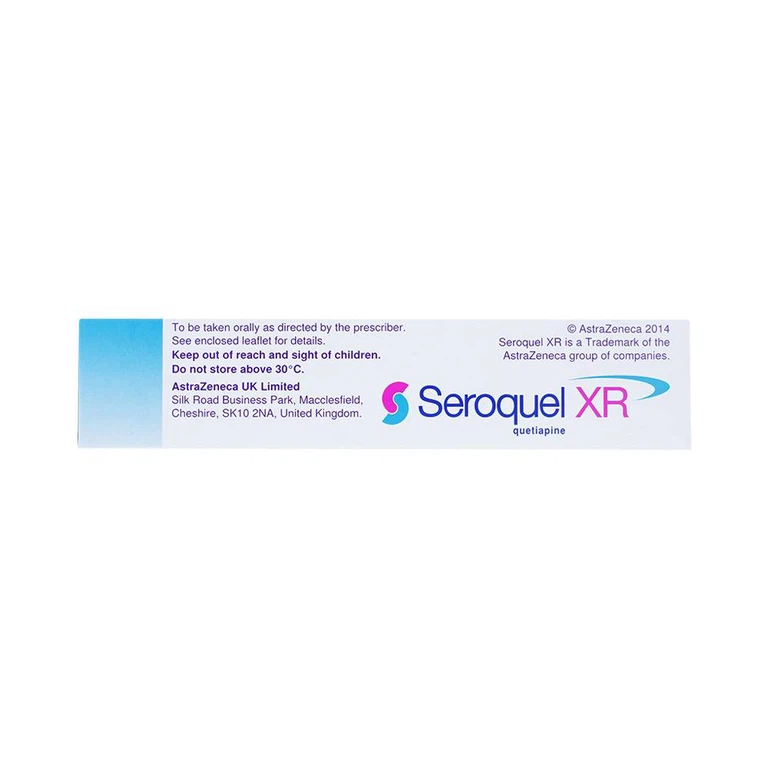 Thuốc Seroquel XR 300mg AstraZeneca điều trị tâm thần phân liệt (3 vỉ x 10 viên)