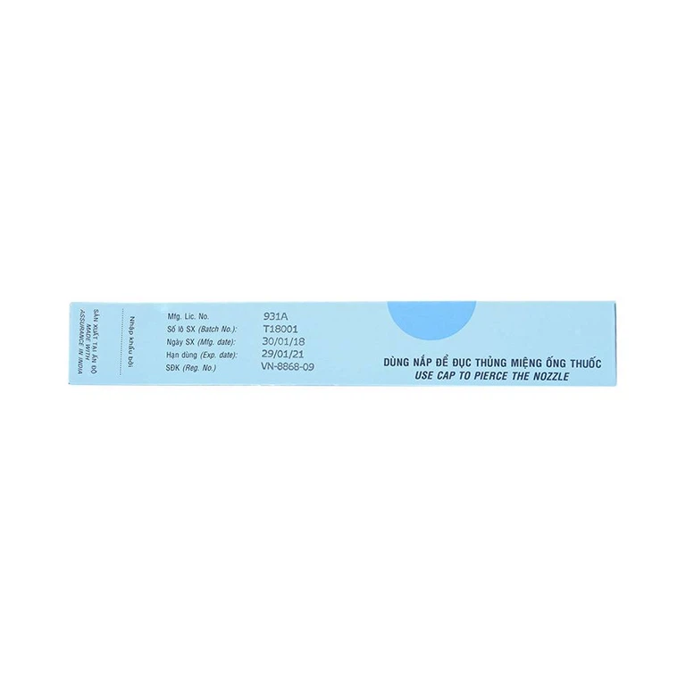 Kem bôi Silvirin Raptakos phòng ngừa và điều trị nhiễm khuẩn trong phỏng độ hai, độ ba (20g)