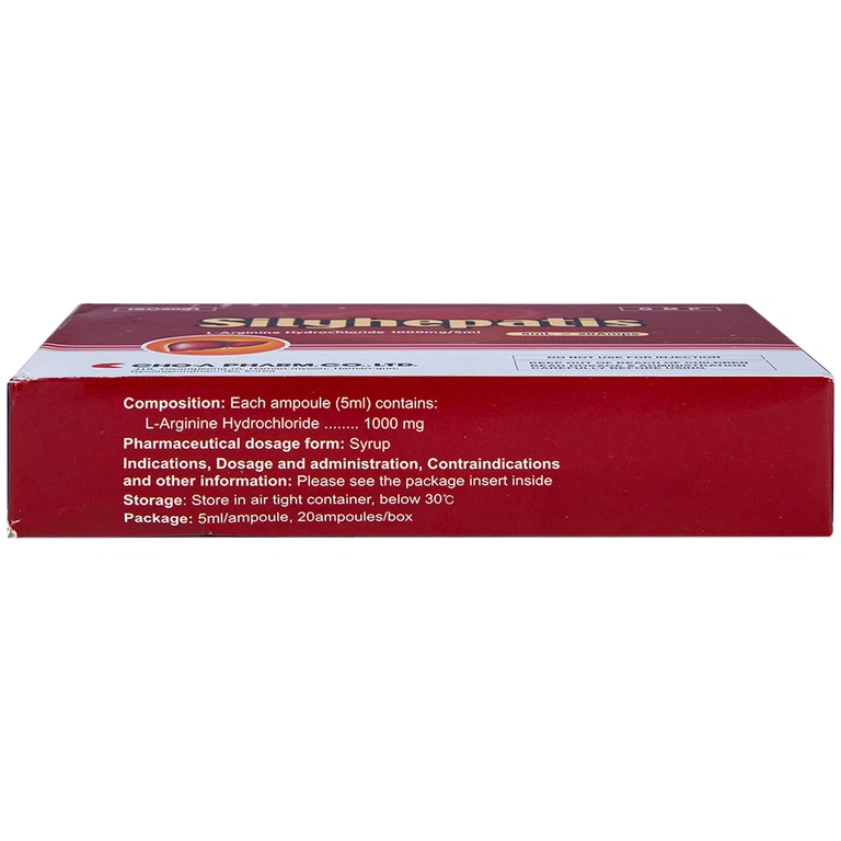 Siro Silyhepatis Cho-A điều trị duy trì tăng amoniac máu (2 vỉ x 10 ống x 5ml)