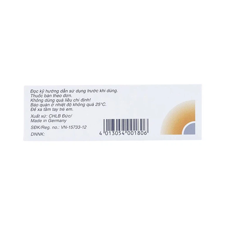 Thuốc Siofor 850 Berlin điều trị đái tháo đường típ 2 (4 vỉ x 15 viên)