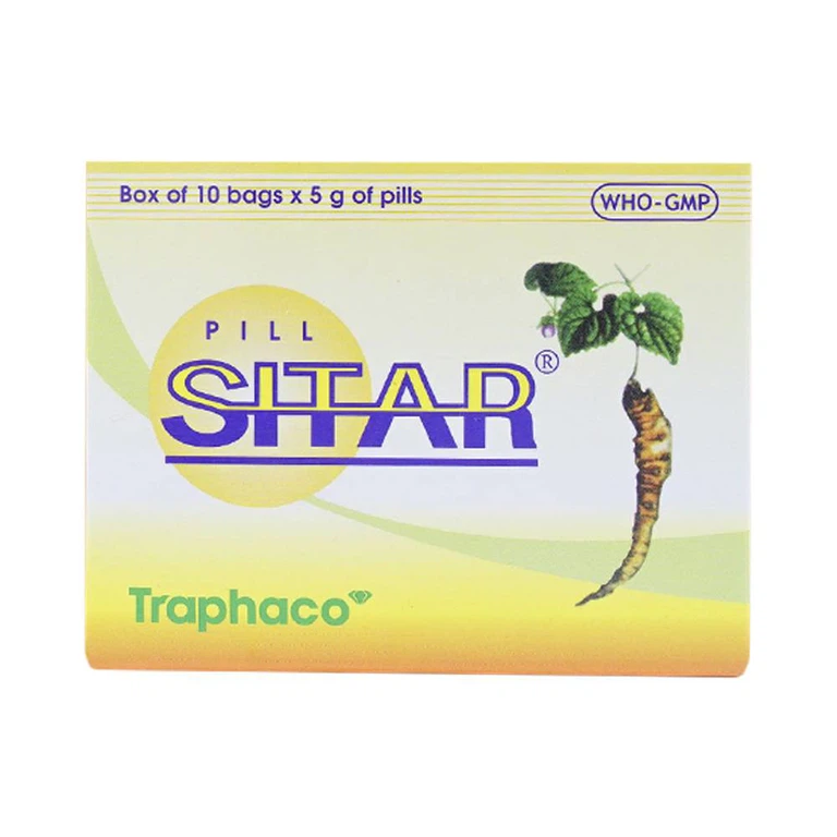 Thuốc Hoàn Cứng Sitar Traphaco điều trị trĩ nội, trĩ ngoại (10 gói)
