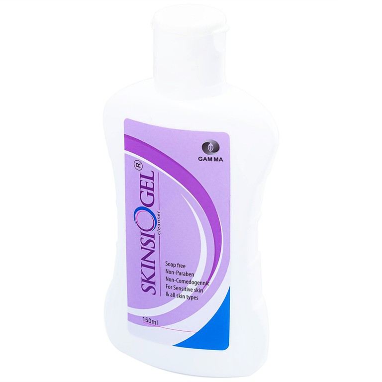 Sữa chăm sóc da Skinsiogel Cleanser Gamma không chứa xà phòng, giữ ẩm, làm mềm da (150ml)