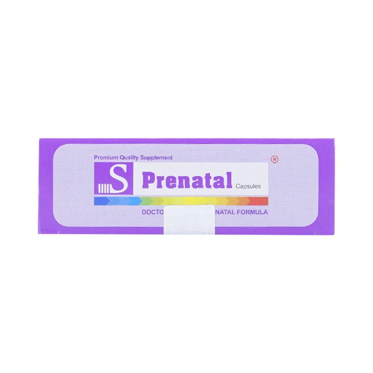 Viên uống S Prenatal bổ sung vitamin và khoáng chất (3 vỉ x 10 viên)