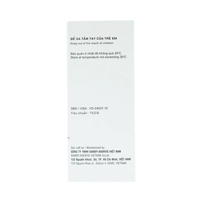 Siro Theralene Sanofi điều trị mất ngủ, viêm mũi (90ml)