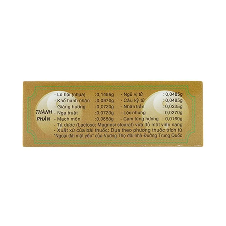 Thuốc Thông Huyết Điều Kinh Hồng Phúc điều trị kinh nguyệt không đều, giảm mụn, nhuận táo (2 vỉ x 10 viên)