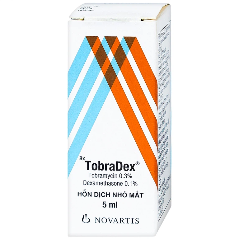 Hỗn dịch nhỏ mắt Tobradex điều trị tình trạng viêm ở mắt (5ml)