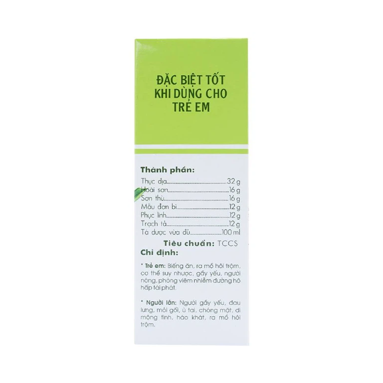 Cao Lỏng Traluvi Traphaco điều trị biếng ăn, ra mồ hôi trộm (100ml)