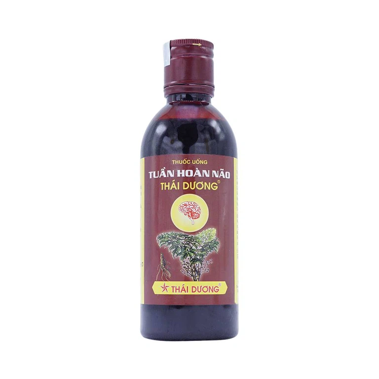 Thuốc uống Tuần Hoàn Não Thái Dương điều trị suy giảm trí nhớ (250ml)